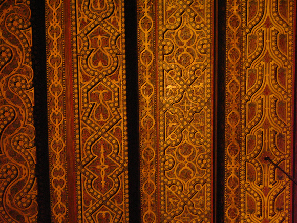 A Close-up of the Muslim Ceiling