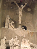 Section of the Passion Facade (Hair is Book of God)