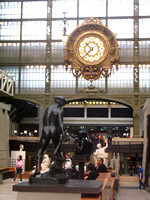 Sculptures and The Clock