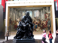 Sculpture (Carpeaux) and Painting (Couture)