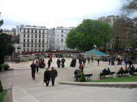 View from the Stairs of Sacre-Coeur
