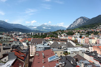 Picturesque Innsbruck from Top of City Tower