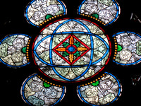 Detail of Stained Glass Window
