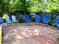 The awaiting circle of chairs